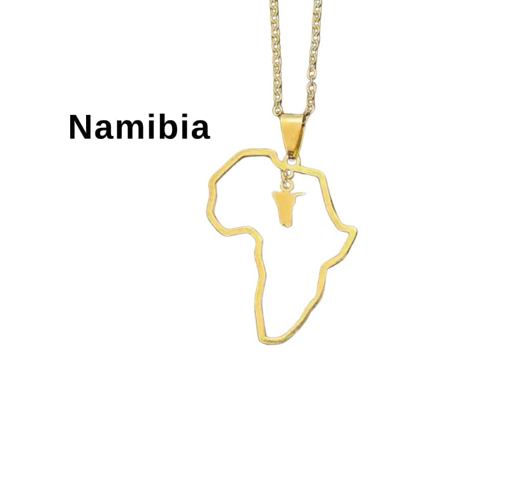 Veryldesigns Necklace Custom African country Necklace