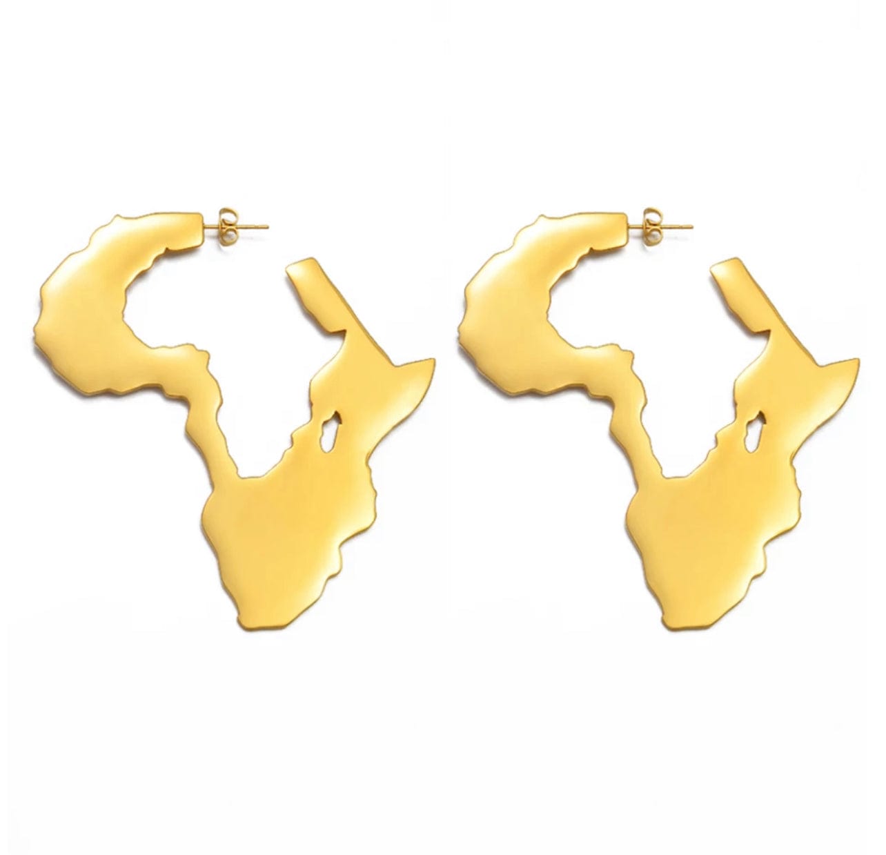 Veryldesigns Necklace Birungi Solid Africa Map Necklace
