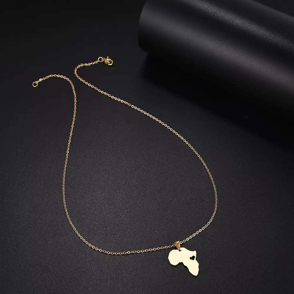 Veryldesigns Necklace Gold Kakyala Necklace & Earrings Set