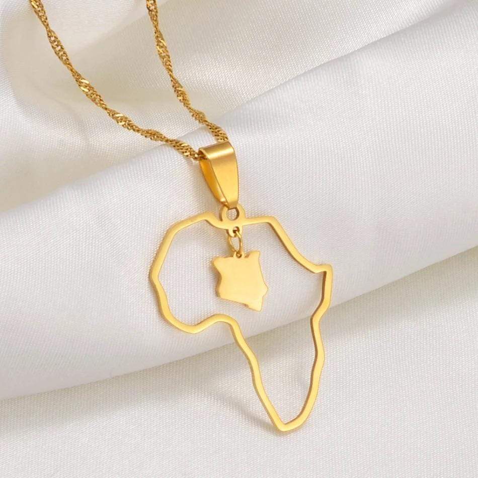 Veryldesigns Necklace Nigeria Custom African country Necklace