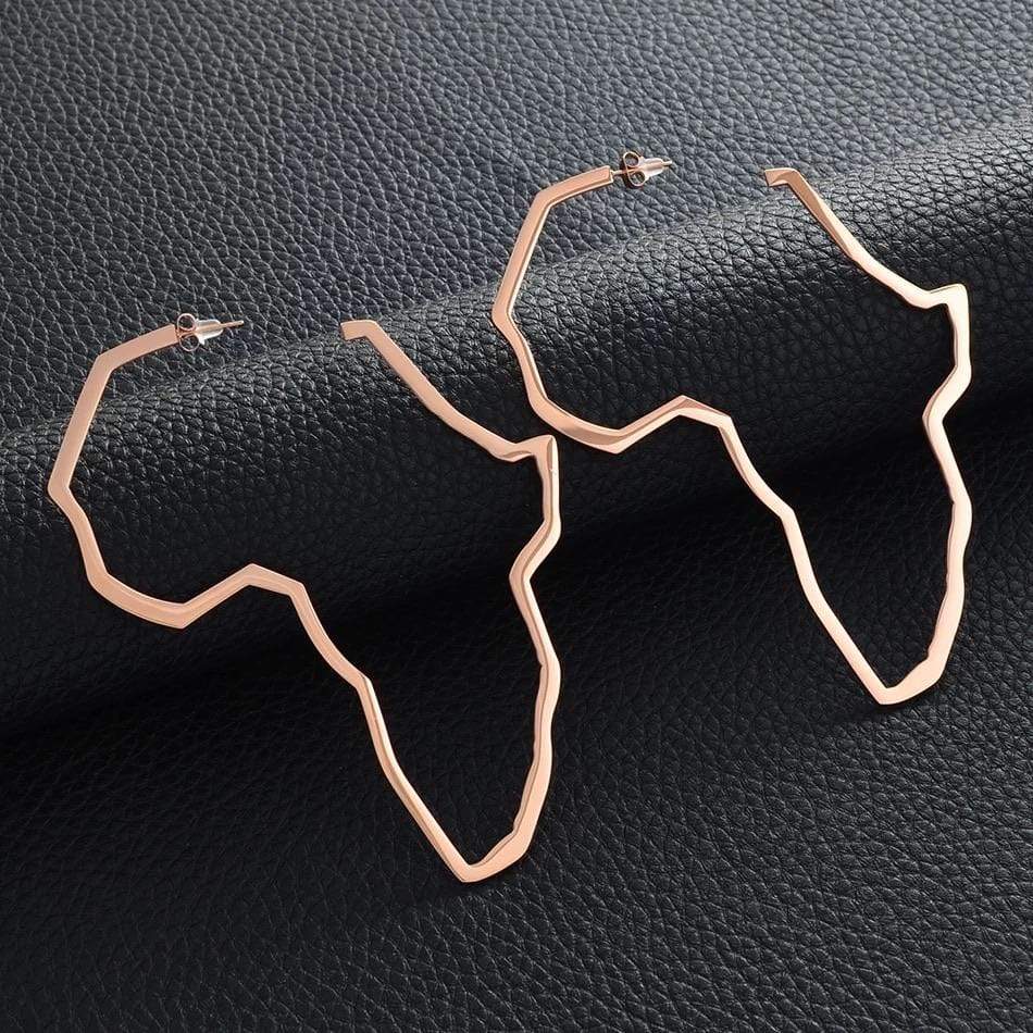 Veryldesigns Necklace Rose Gold Asante Earrings