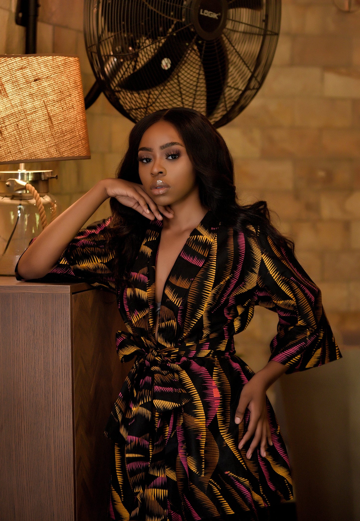 Veryldesigns Nyonyozi African Print Two Piece Trouser Set