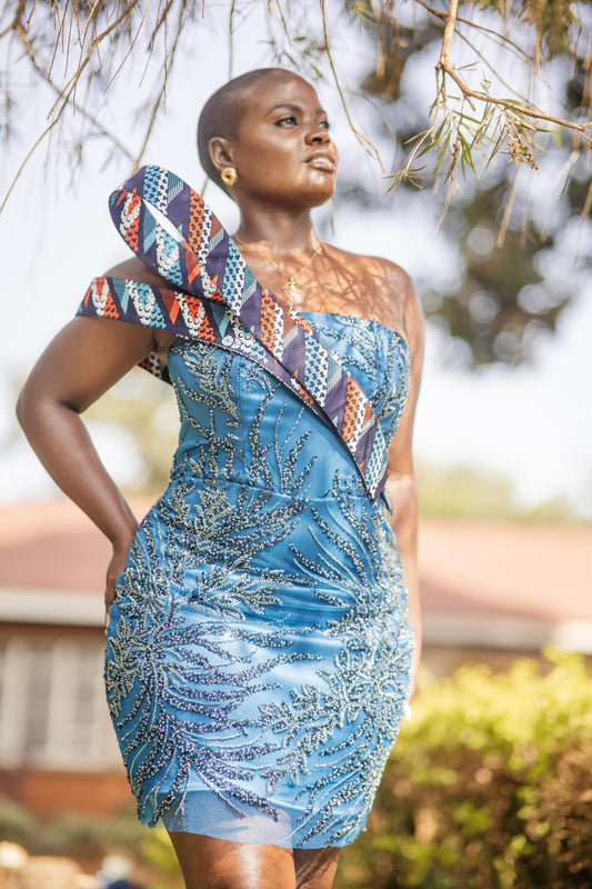 Veryldesigns Namutebi Beaded Dress