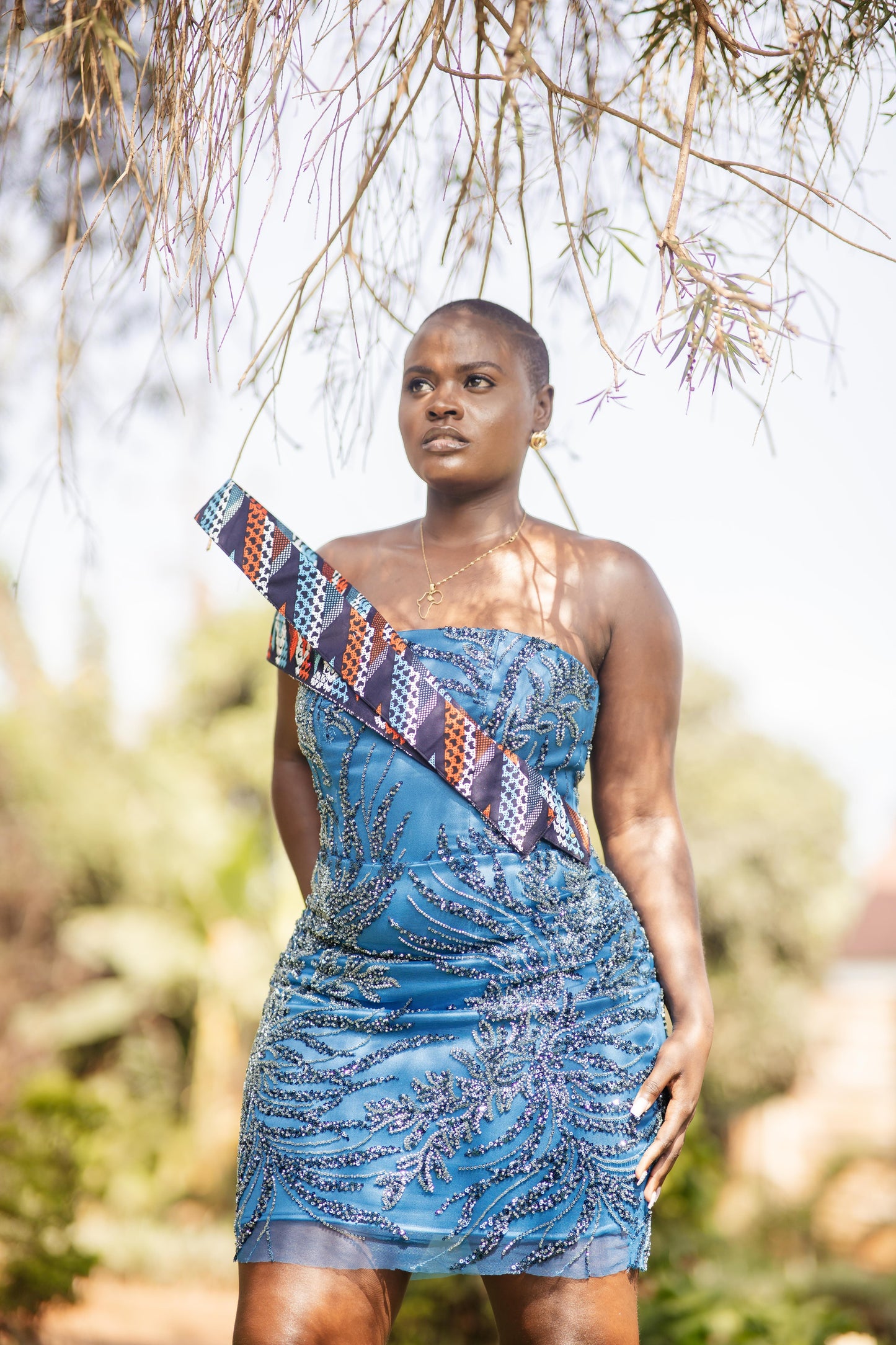Veryldesigns Namutebi Beaded Dress