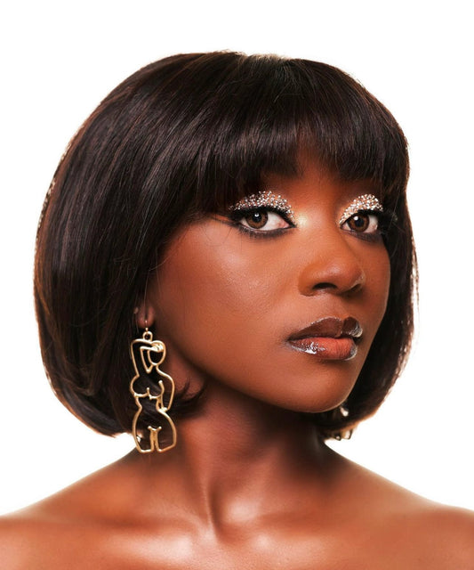 Veryldesigns Omukaazi Silhouette Earrings