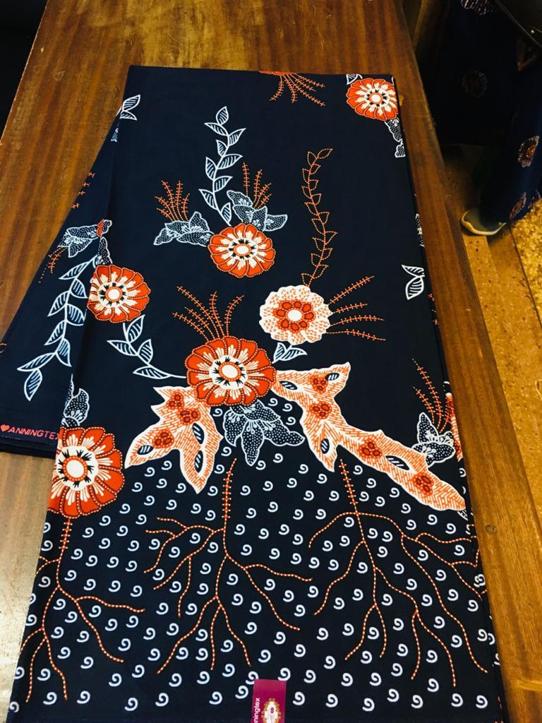 Veryldesigns African Print Velvet Lined Scarf