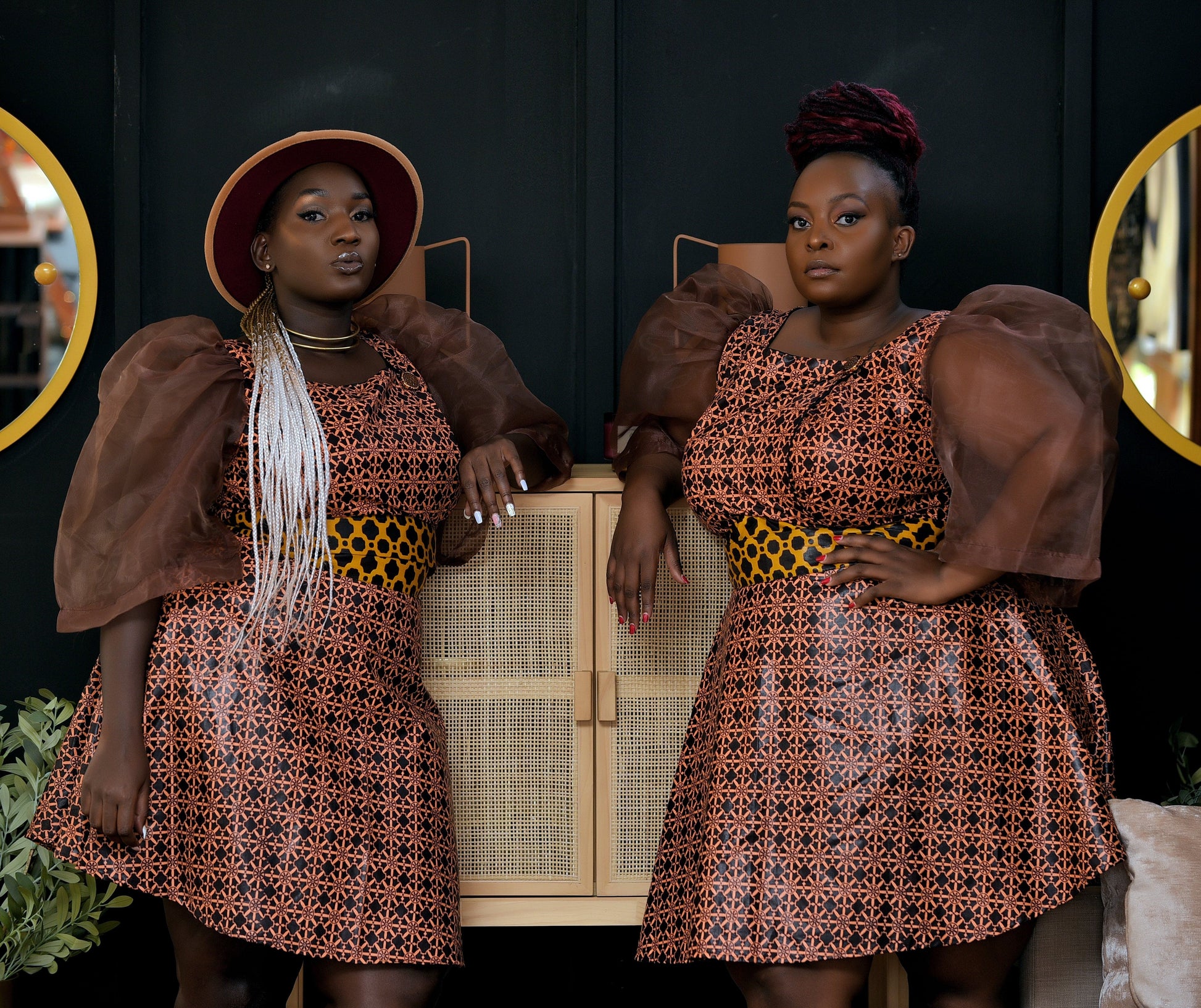 Veryldesigns Afsa Gomesi African Print Two Piece Set