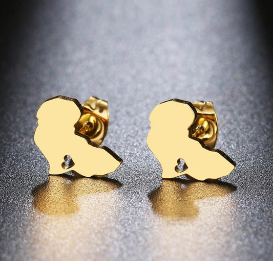Veryldesigns Necklace Gold Kakyala Earrings