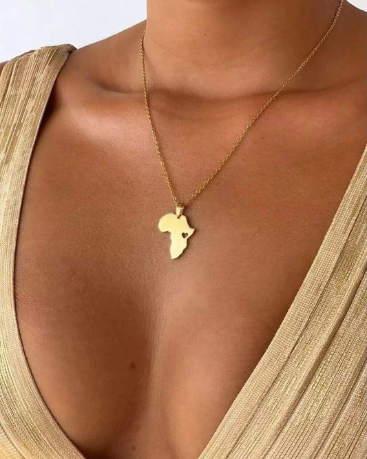 Veryldesigns Necklace Gold Kakyala Necklace & Earrings Set