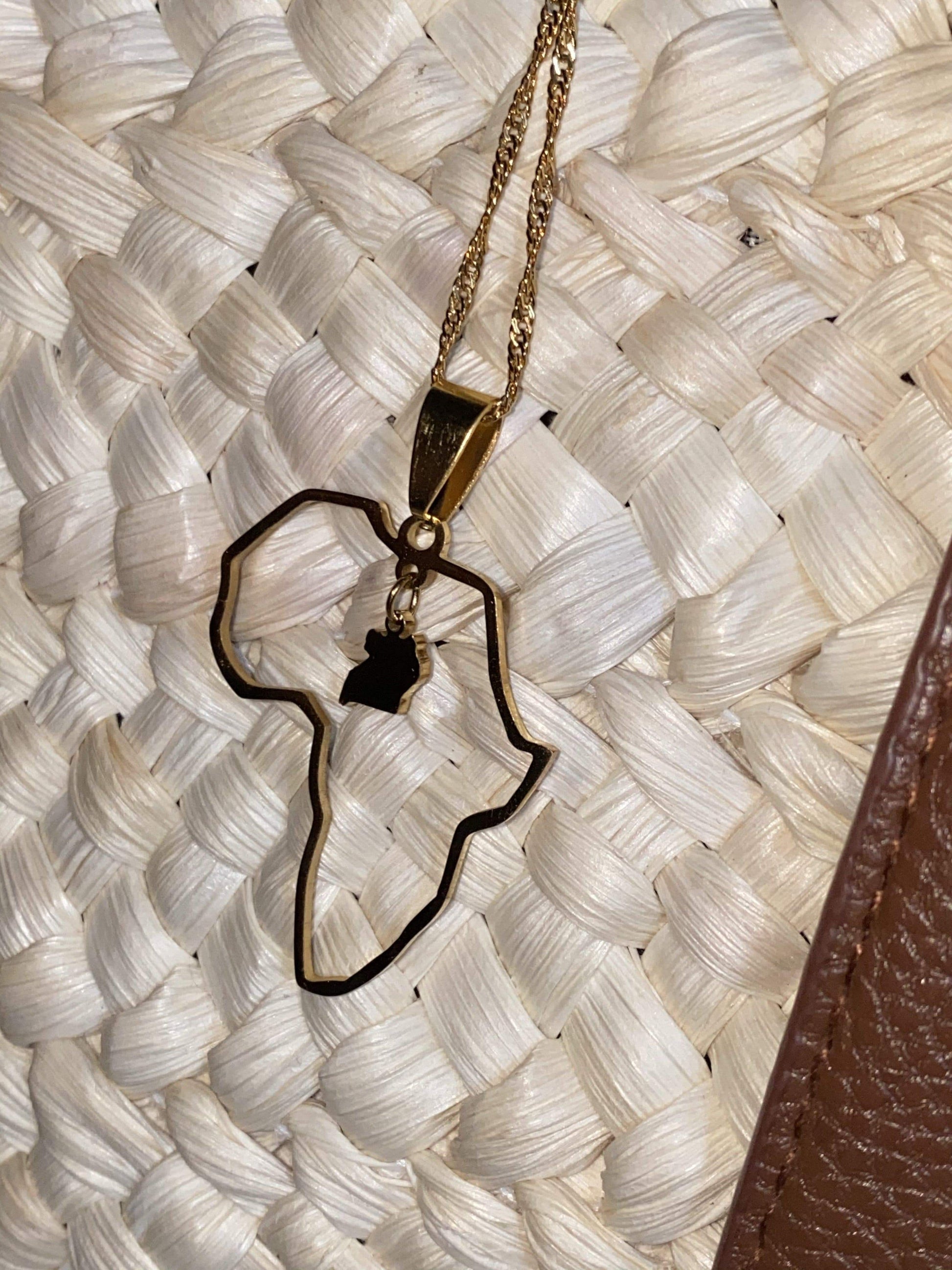 Veryldesigns Necklace Gold Munauganda Necklace